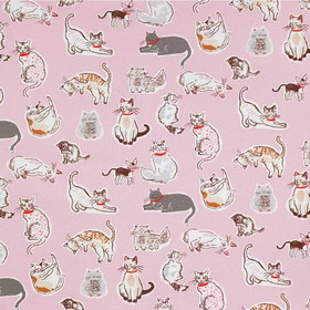Curtains - Cath Kidston - Squiggle Cats 