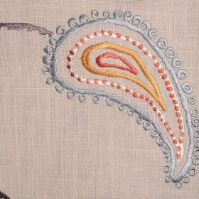 Odalisque Burnt Clay Tuscany Fabric Collection F704 04