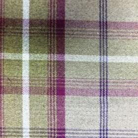 Balmoral Winter Berries Plaid Check  Wool 140cm wide Curtain// Upholstery Fabric