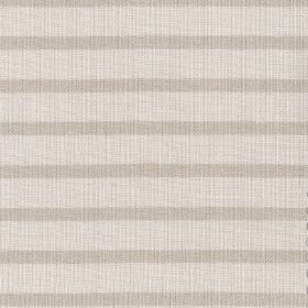 Breton Standard Horizontal Stripe Dove On Cream Linen Dots