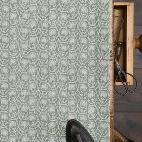 Indira - Terra on Dune Linen - Folie Fabric Collection ( PS-Indira ...