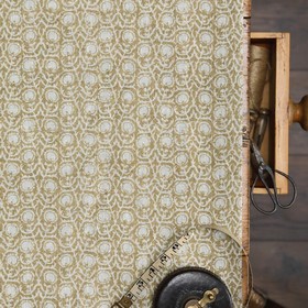 Indira - Terra on Dune Linen - Folie Fabric Collection ( PS-Indira ...