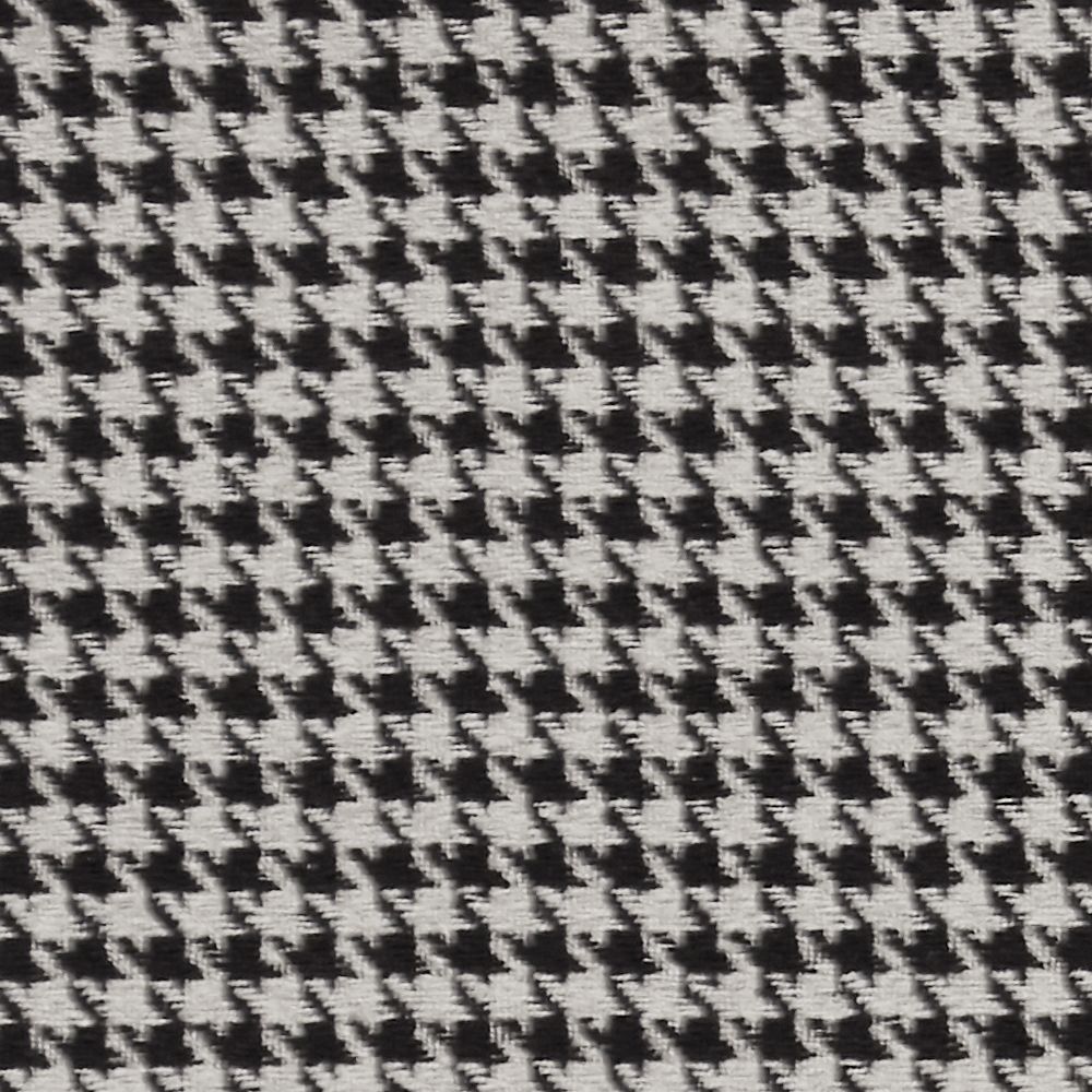 Buy Fabric Houndstooth Noir Brodie Upholstery Collection