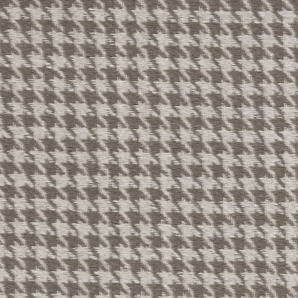 Houndstooth Truffle Fabric