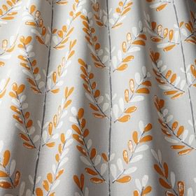 iLiv Scandi Spring Tangerine Curtain Craft Upholstery Designer Fabric 