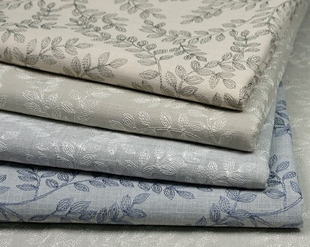 Wisley Fabric Collection | Fibre Naturelle | Curtains & Roman Blinds