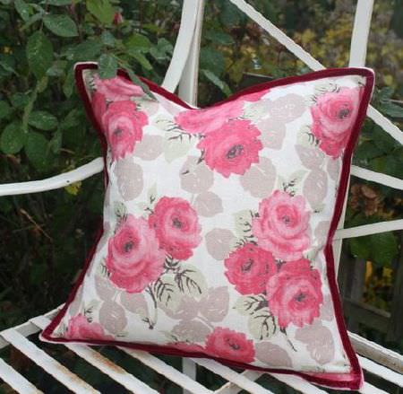 Faded Roses Fabric Collection | Sarah Hardaker | Curtains & Roman Blinds